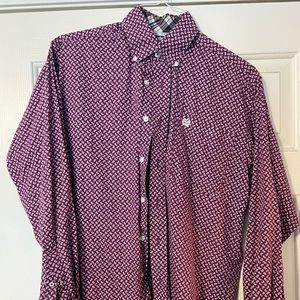 Purple Cinch Shirt